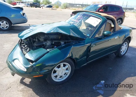 1991 Mazda Mx-5 Miata из США, поврежденный, VIN JM1NA3517M0230310